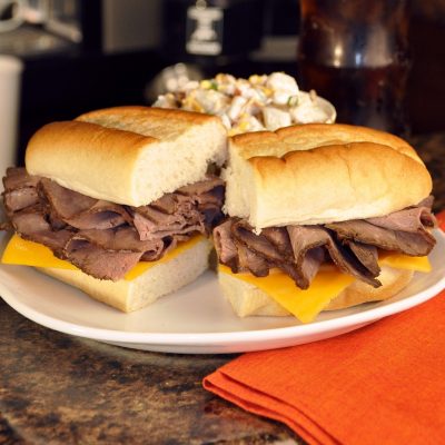 Roast Beef Sandwich with Horseradish Aioli